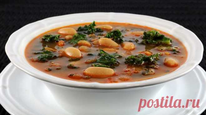 Овощной суп с белой фасолью - рецепт от Гордона Рамзи | Гордон Рамзи и его кухня | Яндекс Дзен