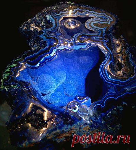 ღСиняя птица мира минералов - Азурит