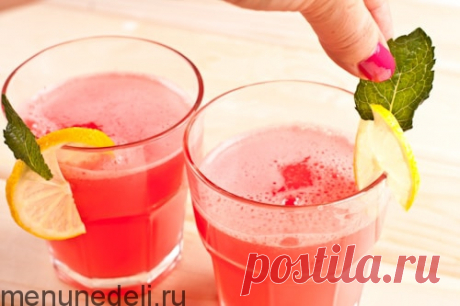 Лимонад из арбуза