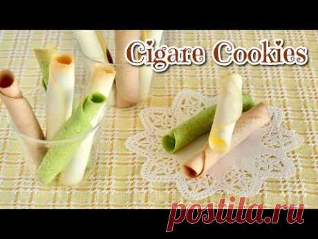 How to Make Cigare Cookies