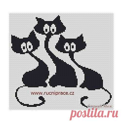 Схемы подойдут для филейного вязания, вышивки, жаккарды и теневых рисунков