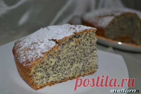 Кукурузный пирог с маком (постный) рецепт с фотографиями