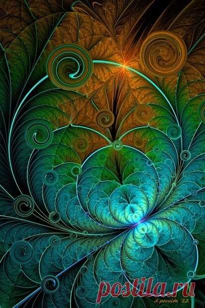 Art - Digital Fractal by Wesley Phillips