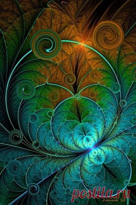 Art - Digital Fractal by Wesley Phillips