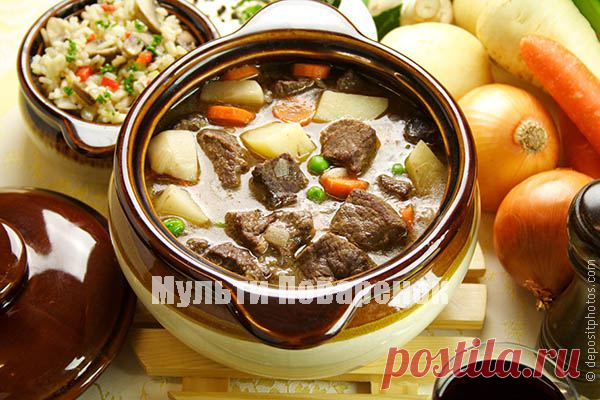 Мясо с картошкой в мультиварке: секреты вкуснейшего простого блюда | Мультиповаренок