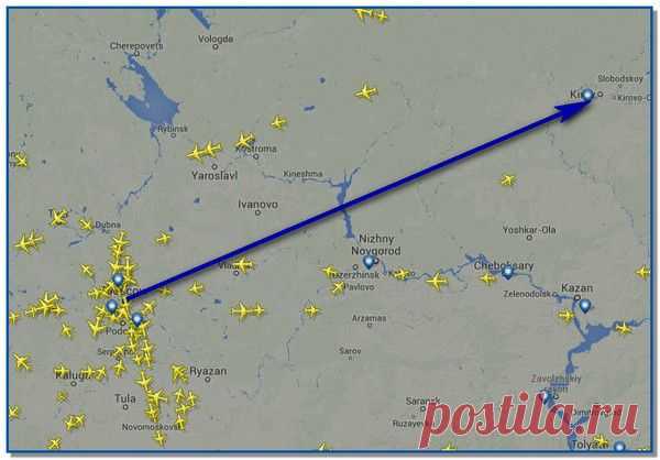 ПРОГРАММА ПОЛЕТОВ САМОЛЕТОВ В РЕАЛЬНОМ РЕЖИМЕ ВРЕМЕНИ