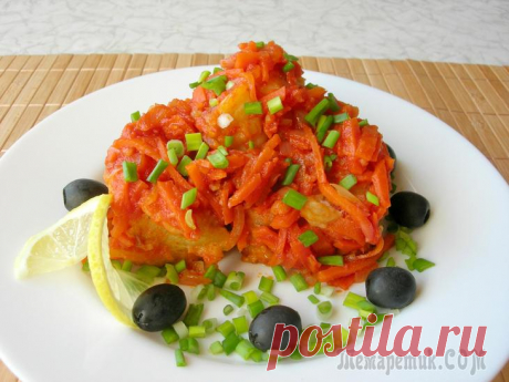 Вкуснейшая рыба под маринадом Если вы любите рыбу, то этот рецепт точно станет вашим любимым! Обязательно попробуйте этот рецепт рыбы под маринадом. Я использовала рыбку треску, но по этому рецепту можно приготовить хек, минтай, с...