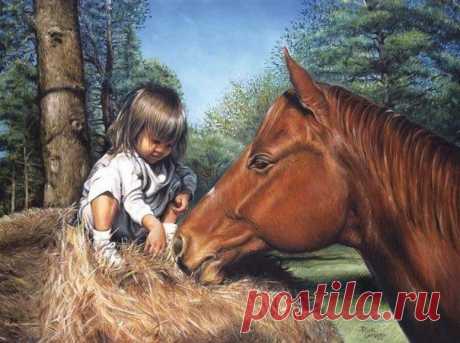 Лошади в живописи