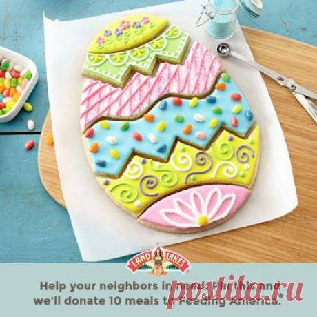 Яйцо головоломки Cookie | Land O'Lakes