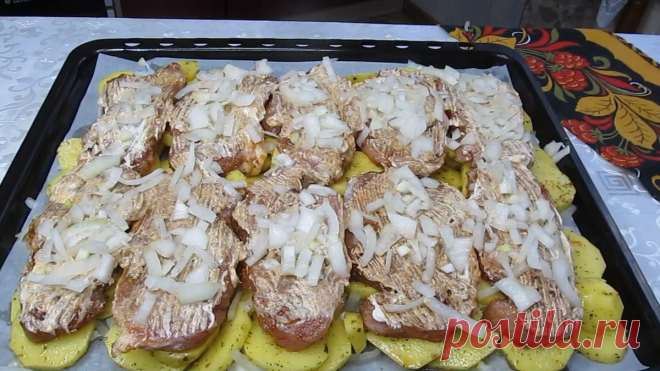 Это самое вкусное блюдо с картофелем. Совсем не хлопотно, поэтому на праздник, да и в будни всегда готовлю. | РЕЦЕПТЫ ОТ МАМУЛИ | Дзен