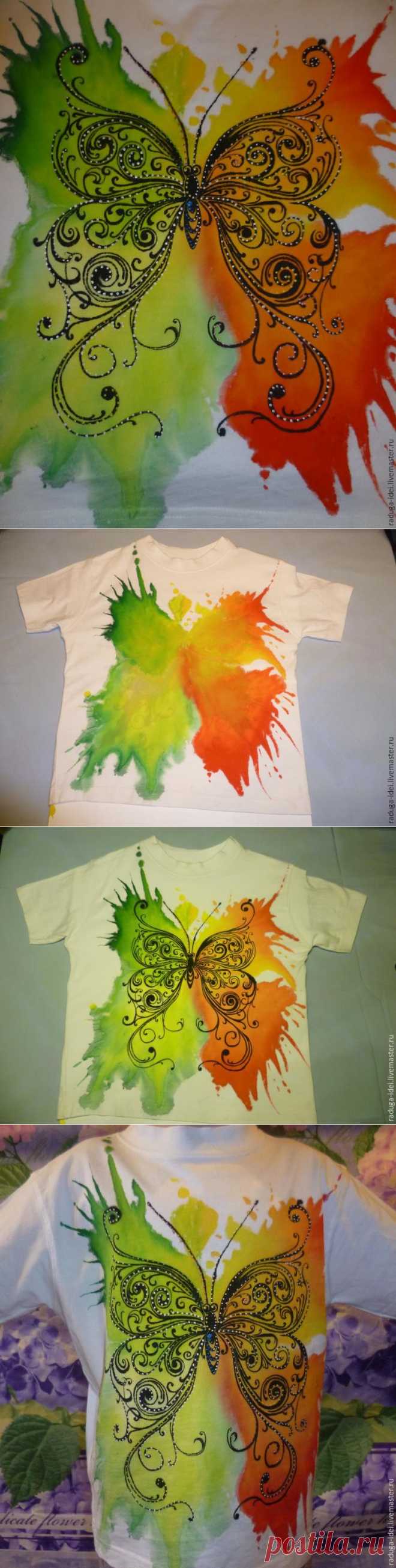 Пятна на детской футболке не горе, а повод нарисовать модный рисунок!