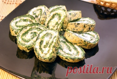 Очень вкусный и оригинальный закусочный рулет.