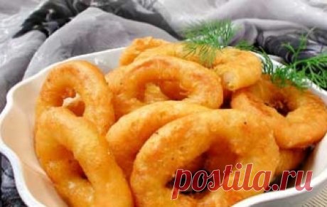 Кальмары в кляре / Блюда из кальмаров / TVCook: пошаговые рецепты с фото