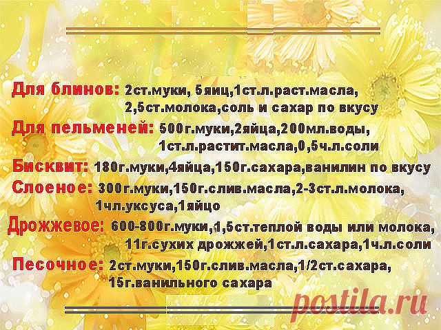 Полезная подсказка для тех, кто любит выпечку: