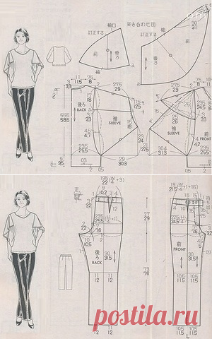 Выкройки - от простого к сложному