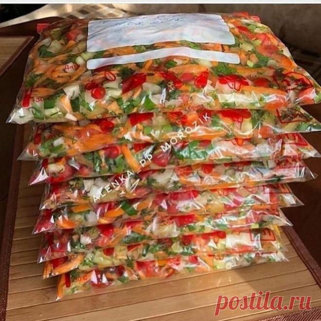 Рецепт супового набора на зиму | Мир вокруг нас