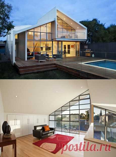 Размытый дом в Мельбурне от студии архитекторов Bild Architects | Design Zoom