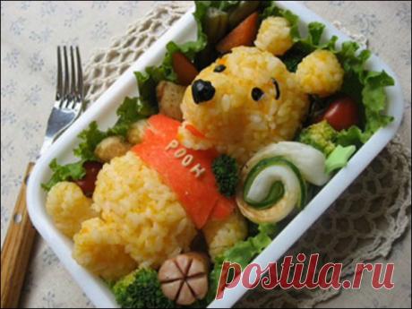 мишка из риса