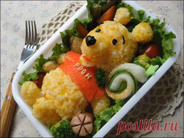 мишка из риса