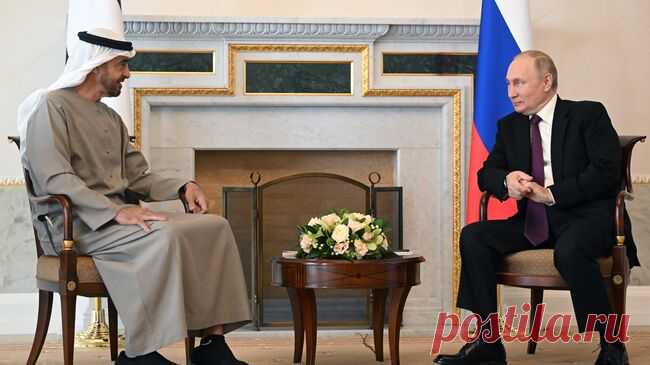 Позиции России и ОАЭ совпадают по большинству вопросов, заявили в Кремле