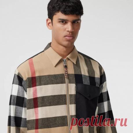 Клетчатые рубашки Burberry