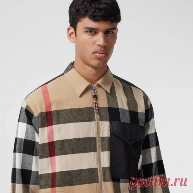 Клетчатые рубашки Burberry