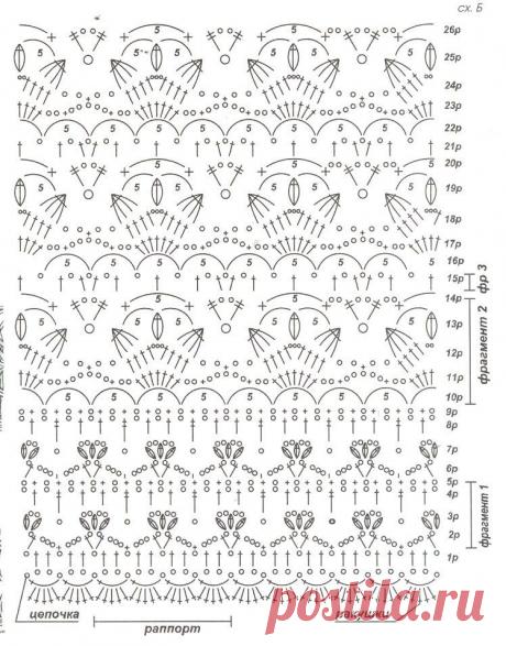Ажурная черная кофточка