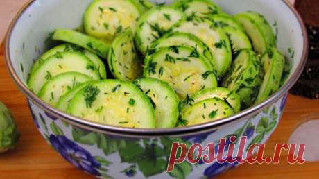 Маринованные кабачки — Дачный участок