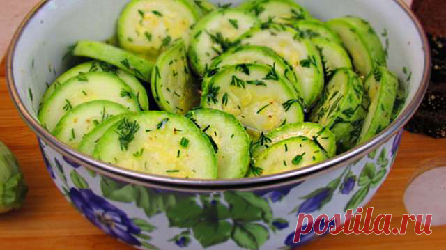 Маринованные кабачки — Дачный участок