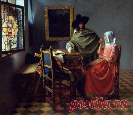 Ян Вермеер (Вермеер Дельфтский, нидерл. Jan Vermeer van Delft; 1632-1675) -  нидерландский живописец, мастер бытовой живописи и жанрового портрета. Наряду с Рембрандтом и Франсом Халсом является одним из величайших живописцев золотого века голландского искусства. / Удивительное искусство