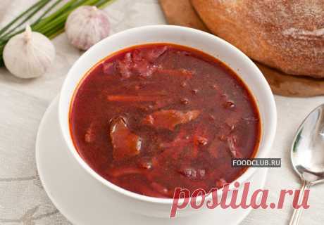 Мой любимый постный борщ с грибами