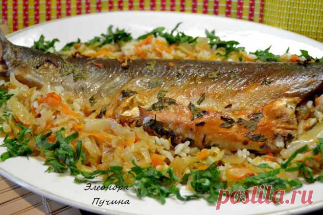 Запечённая горбуша