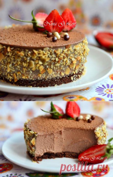 With love, taste and beauty... : Шоколадный чизкейк