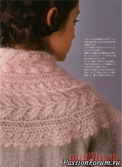 Шали спицами - запись пользователя verav (Вера) в сообществе Вязание спицами в категории Вязание шали спицами