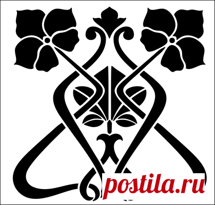 ТРАФАРЕТЫ ДЛЯ РОСПИСИ...3 / Декор / Интересные идеи декора