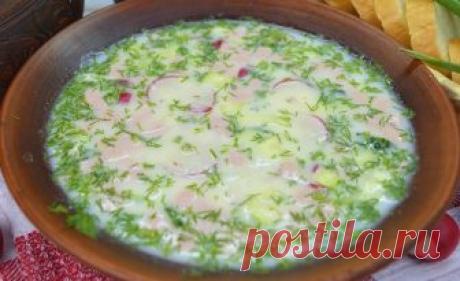 Ну очень вкусная окрошка (улучшенная)