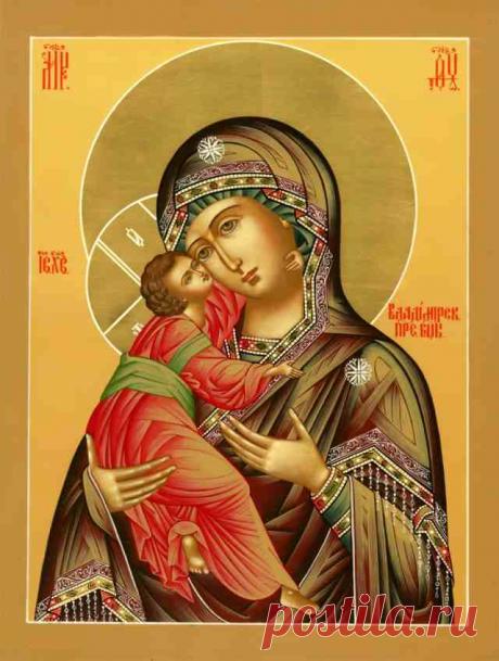 Владимирская Божья Матерь. Православный календарь При клиниках на Девичьем поле.