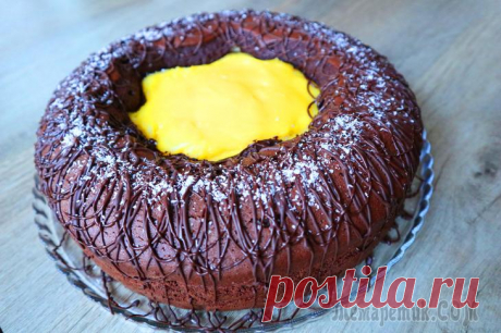 Пирог-торт &quot;Вулкан&quot;. Невероятно вкусно