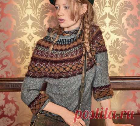 Пуловер с круглой жаккардовой кокеткой . Обсуждение на LiveInternet - Дневник Ниноччка

Здесь все сочетается: шляпка,косичка-растрепка и замечательный выбор цветов