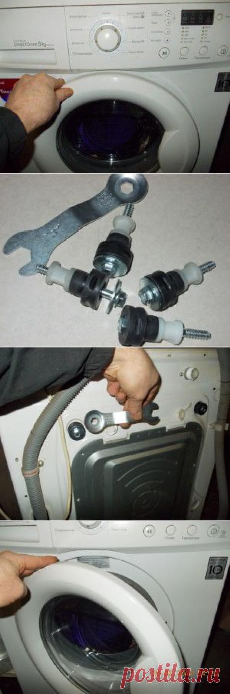Как установить стиральную машину своими руками