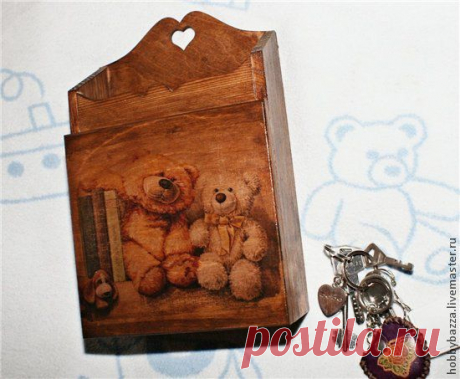 Декупаж: работаем с техникой вживления - Ярмарка Мастеров - ручная работа, handmade