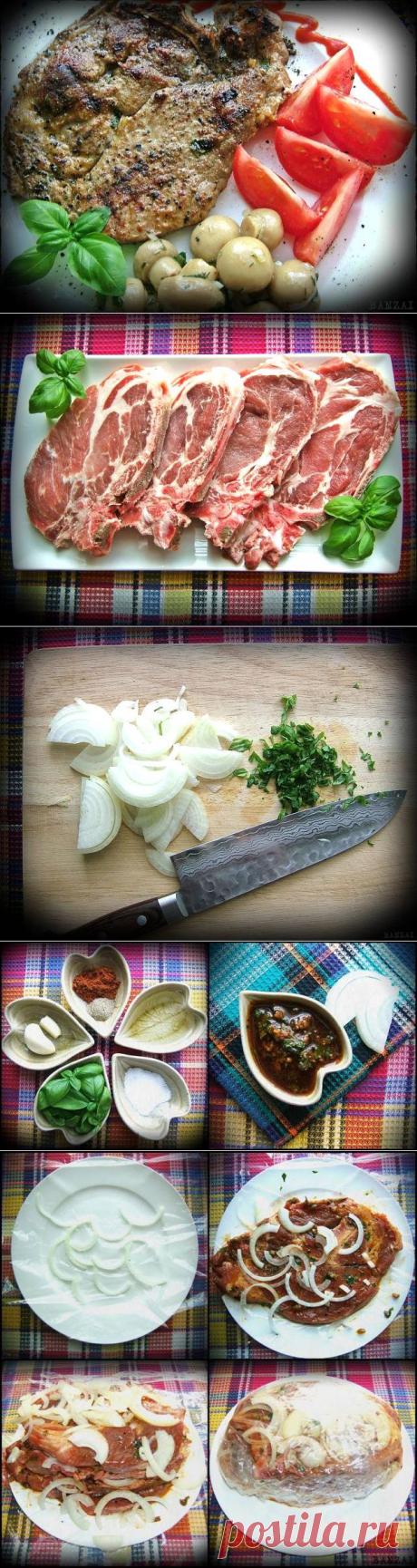 Свиной стейк на пергаменте | БУДЕТ ВКУСНО!