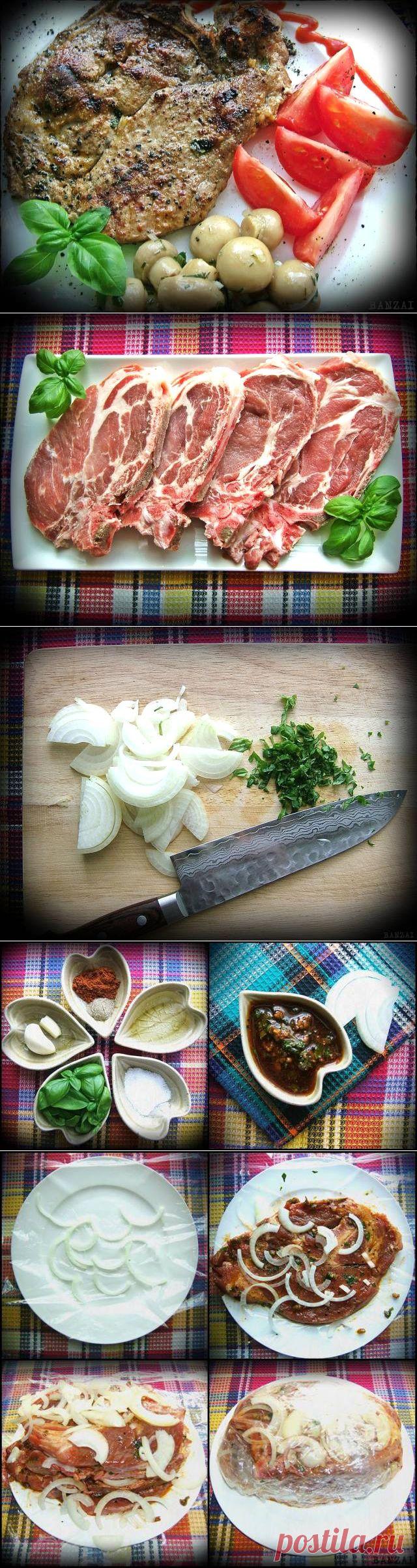 Свиной стейк на пергаменте | БУДЕТ ВКУСНО!