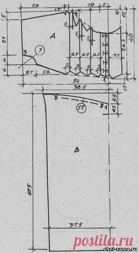 Ночная рубашка - Склад - Всё о шитье