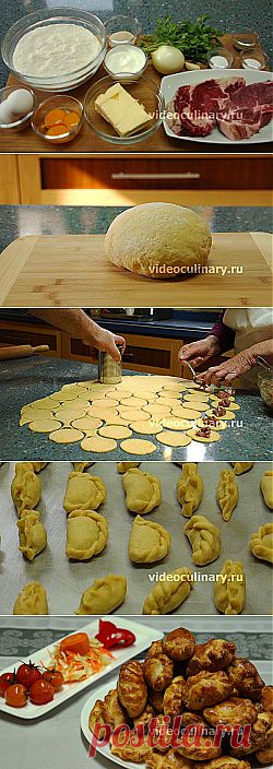 Бабушкины пирожки с мясом - Видеокулинария.рф - видео-рецепты Бабушки Эммы | Видеокулинария.рф - видео-рецепты Бабушки Эммы