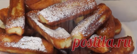 Творожные палочки за 15 минут — быстрое угощение к чаю! Всегда готовлю такое угощение, когда есть творог и немного свободного времени.