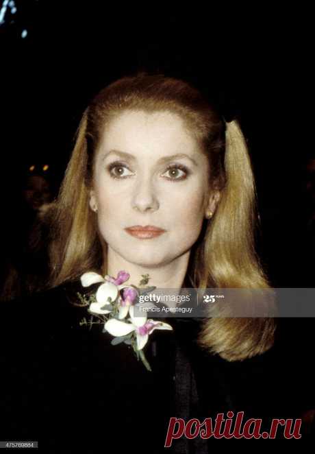 Paris, France -- 18 January 1982, Catherine Deneuve., News Photo - Getty Images