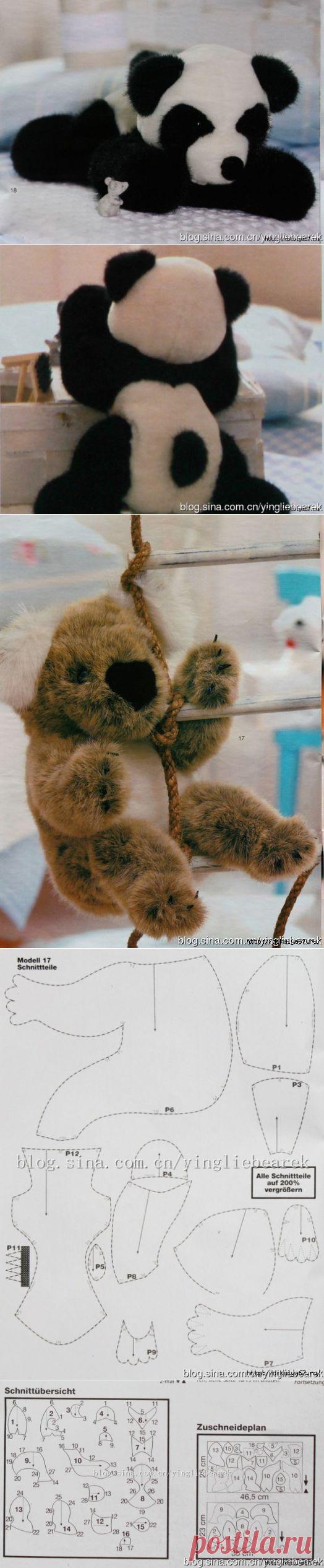 КОАЛА И ПАНДА -ВЫКРОЙКИ