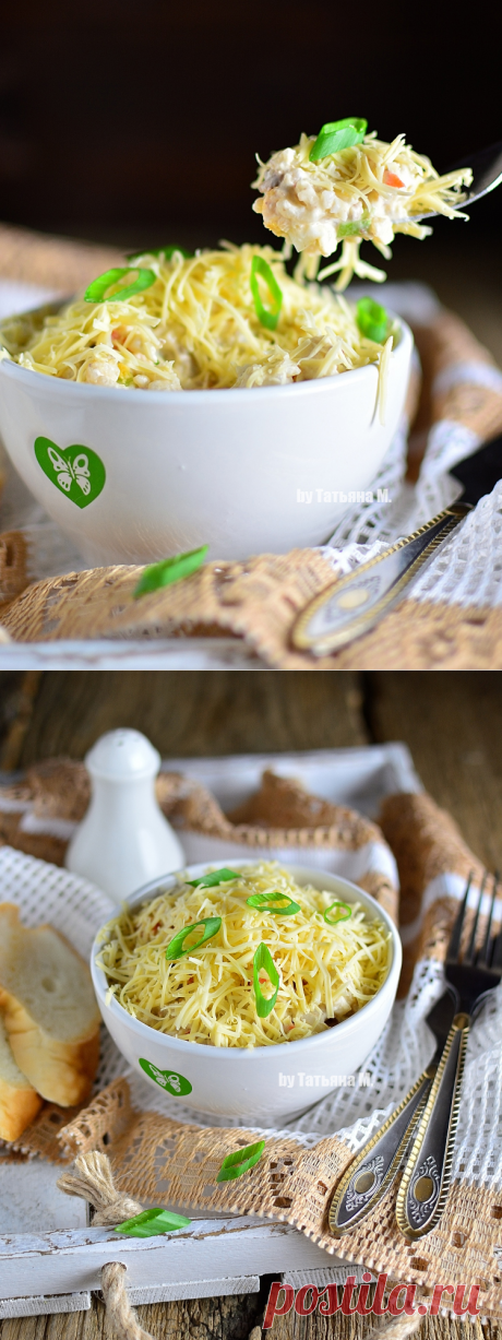 Печеночный салат с рисом и морковью | Кулинарный блог Татьяны М.