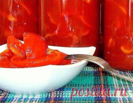 Лучшие кулинарные рецепты: Помидоры в томатном соке